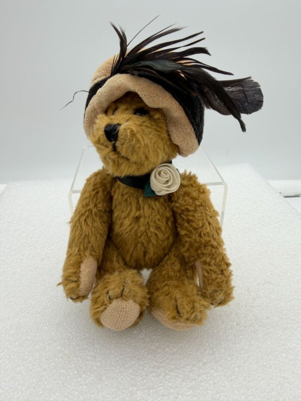 Vintage Boyds Bears Chanel De La Plumette Golden Teddy Bear